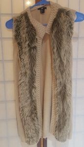 H&M Faux Fur Sweater
